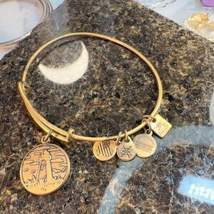 Alex an ani Gold Charm Bangle Bracelet